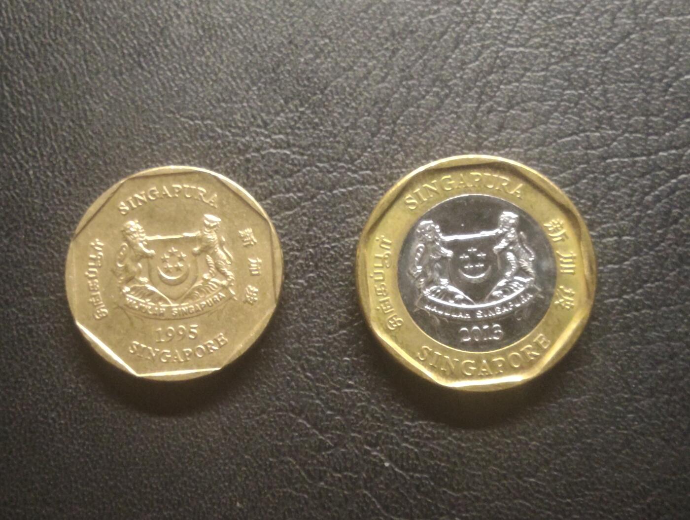 荟藏特别场次第十三期——“社长的硬币堆 精品场次” 新加坡1元 美品新旧版本一站式购齐·