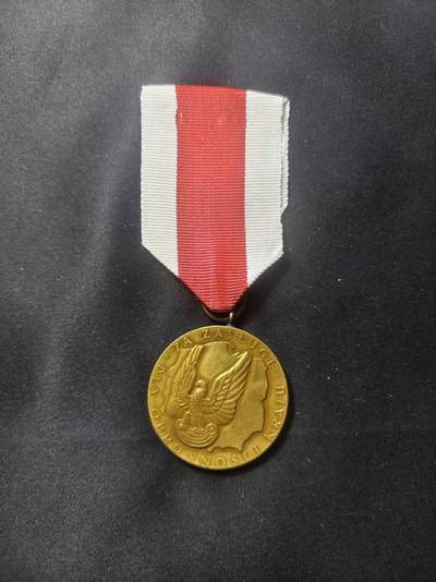 云宸嘉赏-勋臻文献佳藏优品精选场次（低佣 转发佣金红包） - 波兰铜级国防功绩奖章 