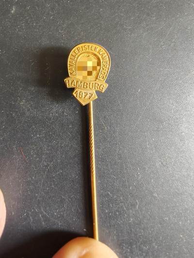 老王徽章第190期 - 德三汉堡骑兵战友会针插