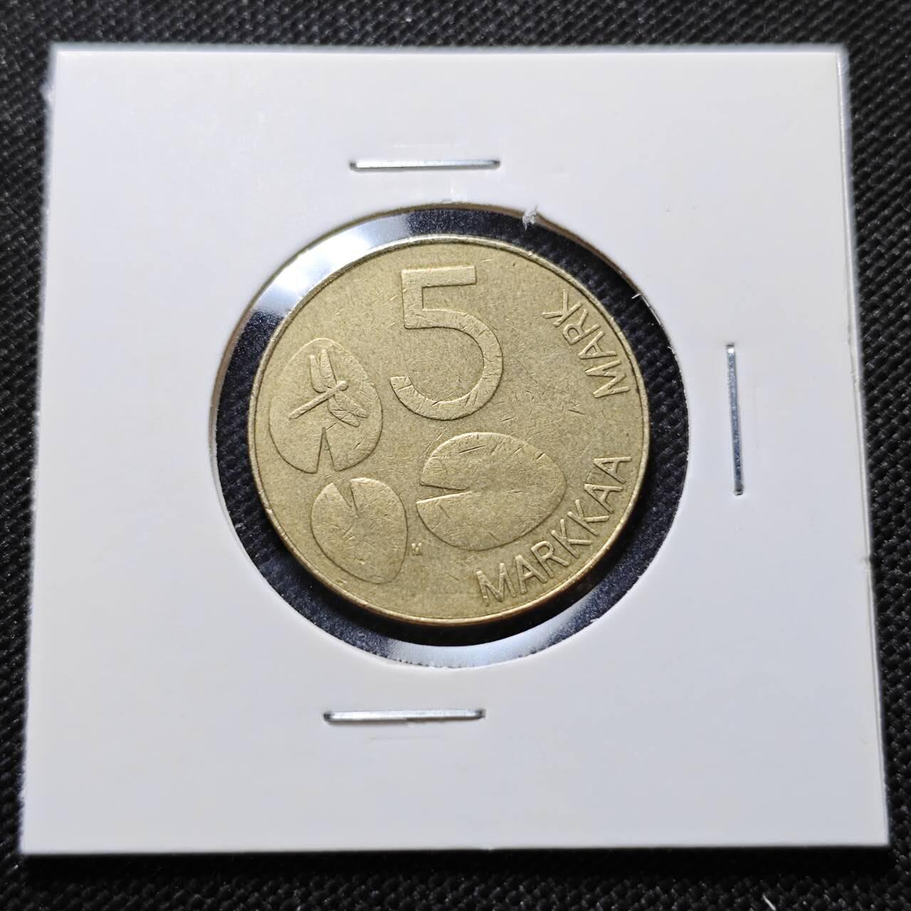 KK钱币收藏小铺  第410期 2月预留时间 周末发货  芬兰5马克