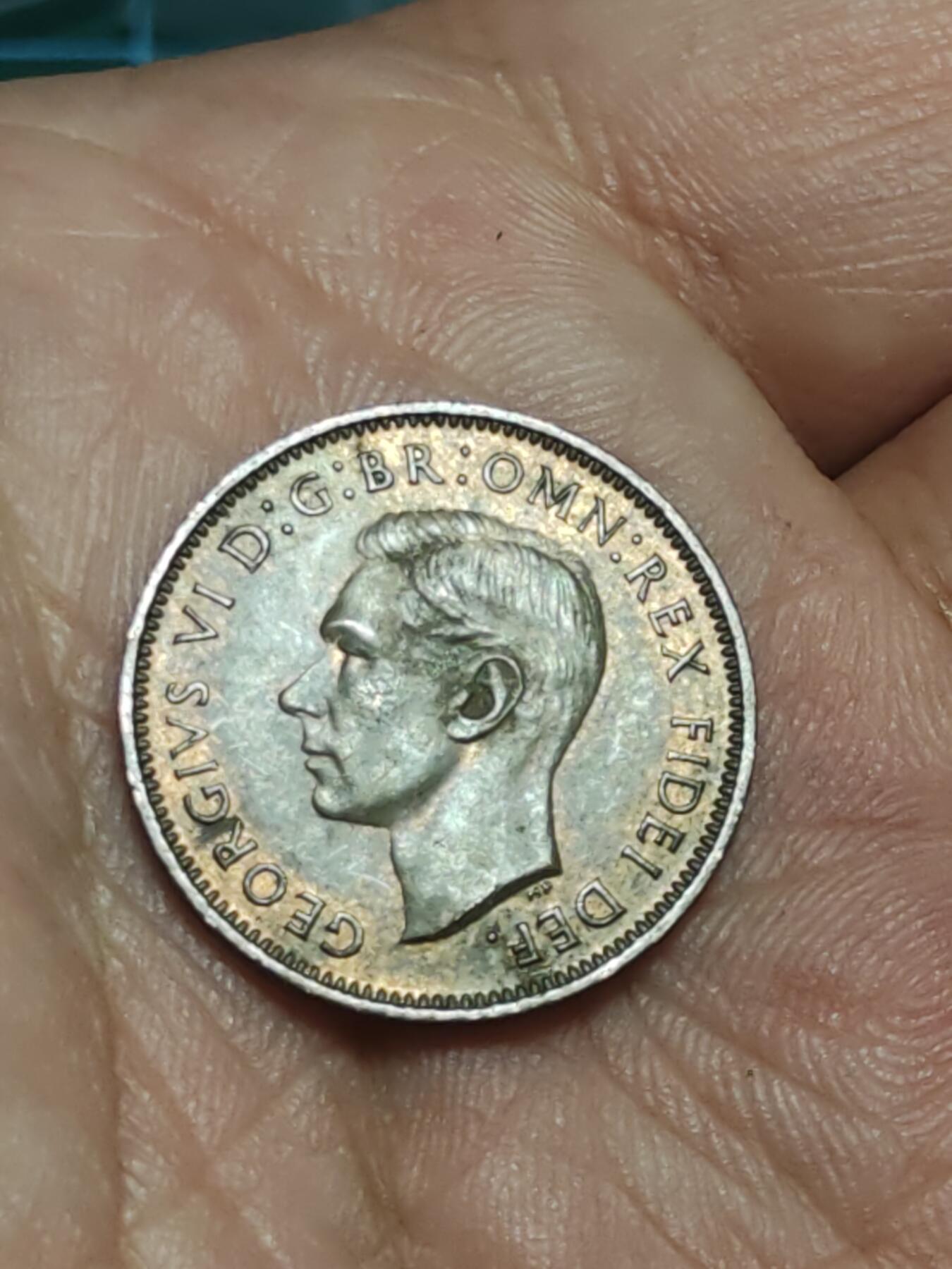 2026年第三十八场(总第二百零七场）外国好品散币场(免佣金) 英国🇬🇧1951年1法新(乔治六世第二版)