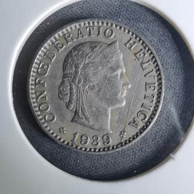 沼泽如烟--第1037场 - 瑞士1939年20生丁