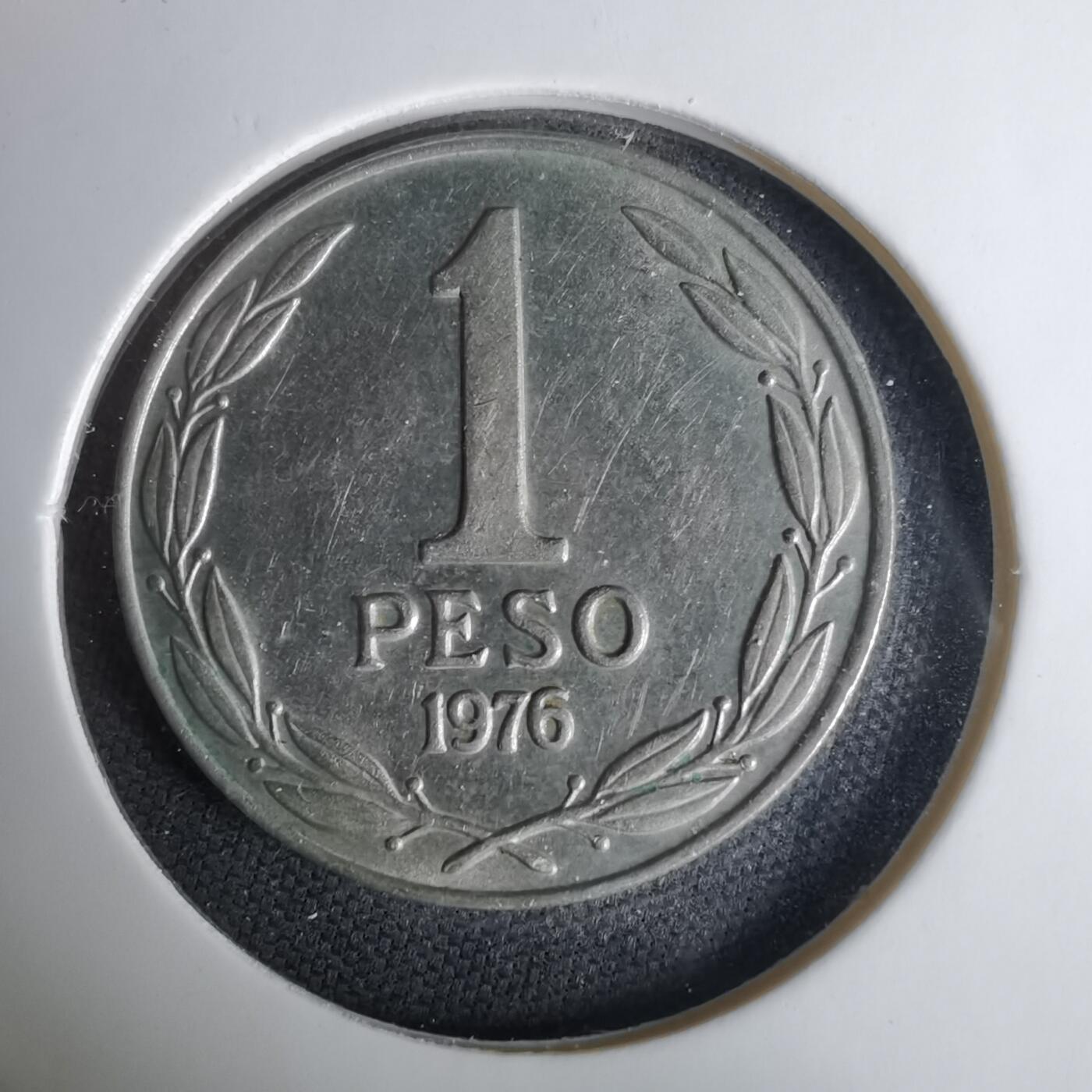 沼泽如烟--第1037场 智利1976年1比索