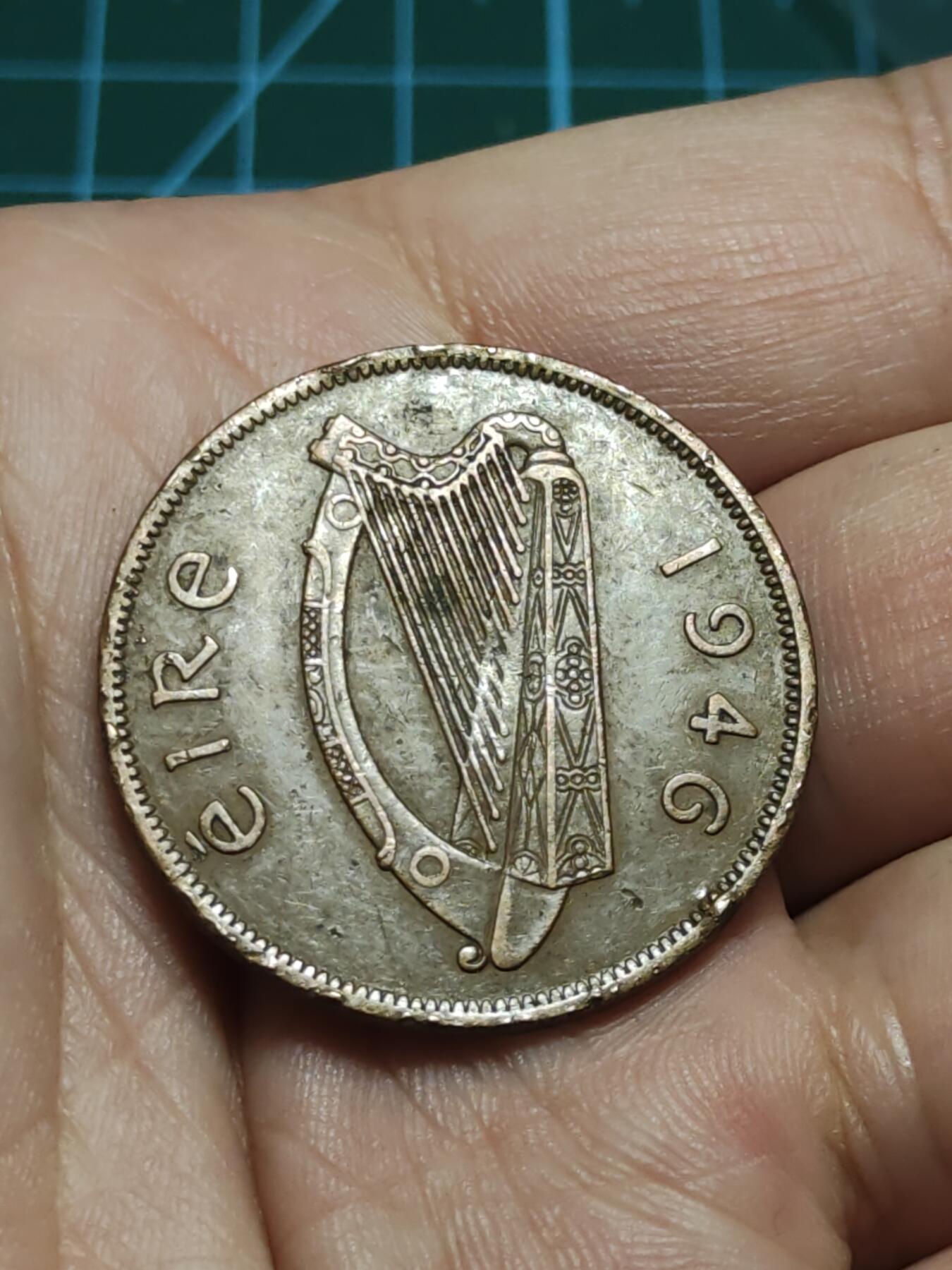 2026年第三十八场(总第二百零七场）外国好品散币场(免佣金) 爱尔兰🇮🇪1946年1便士(共和国时期第一套)