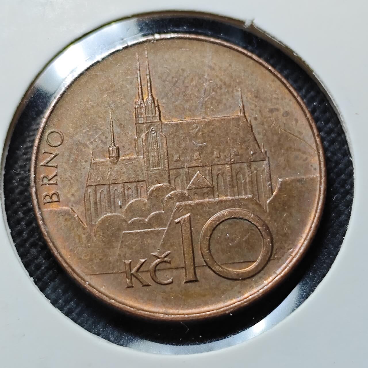 KK钱币收藏小铺  第410期 2月预留时间 周末发货  捷克10克朗