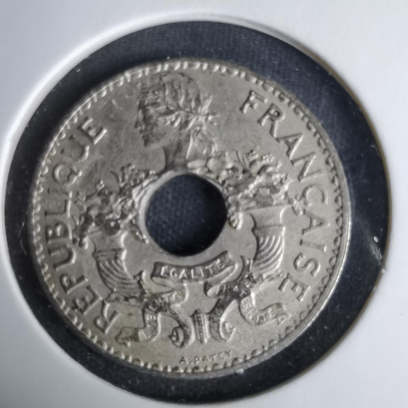 沼泽如烟--第1037场 法属印度支那1938年五分