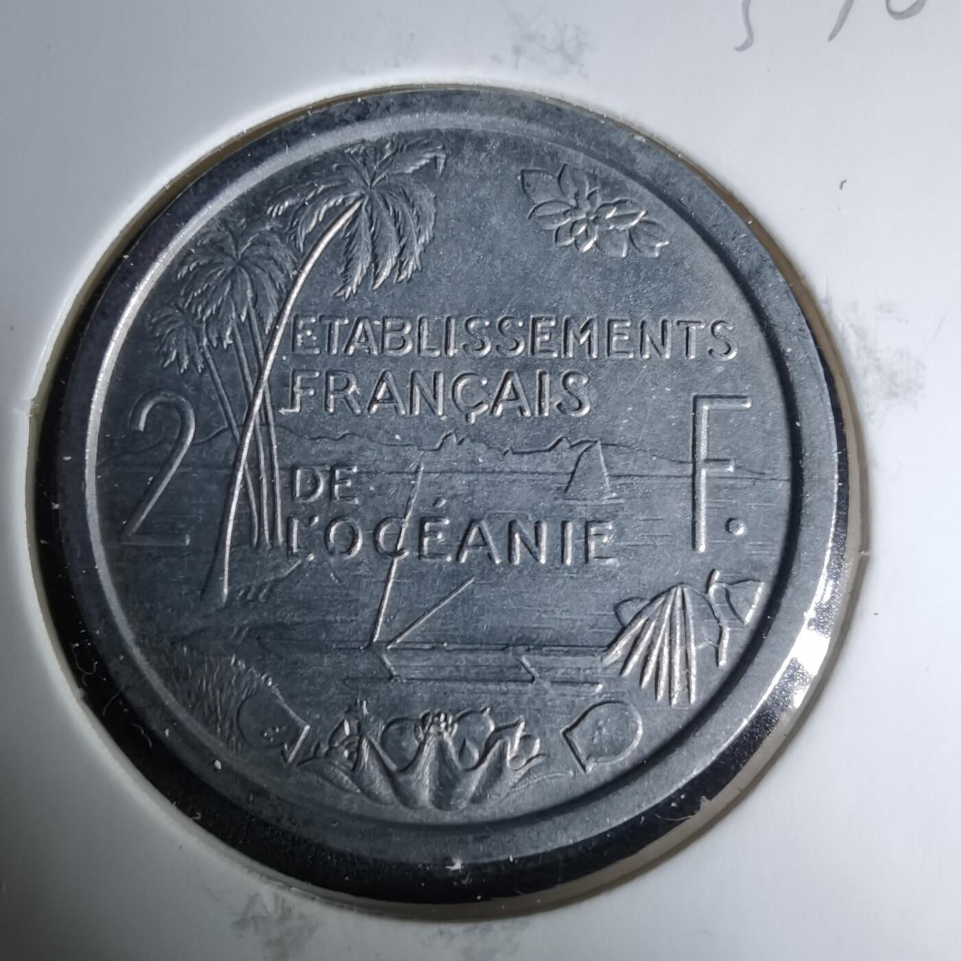 沼泽如烟--第1037场 法属大洋洲1949年2法郎