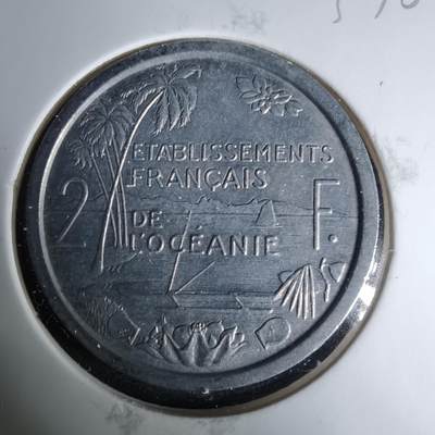 沼泽如烟--第1037场 - 法属大洋洲1949年2法郎