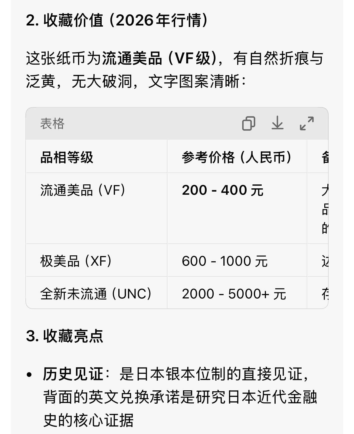 回流0328 日本银行兑换银券 壹圆（大正5年版，1916年发行），俗称“武内大臣壹圆”
