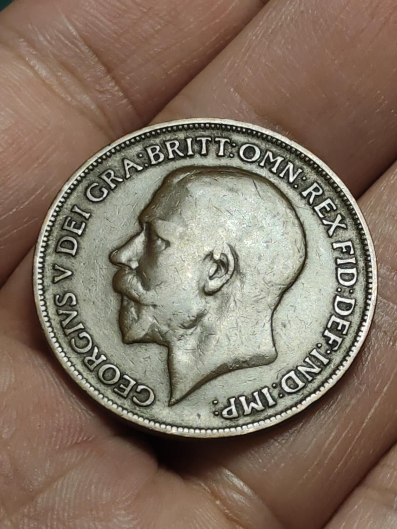 2026年第三十八场(总第二百零七场）外国好品散币场(免佣金) 英国🇬🇧1920年1便士(乔治五世第一版)