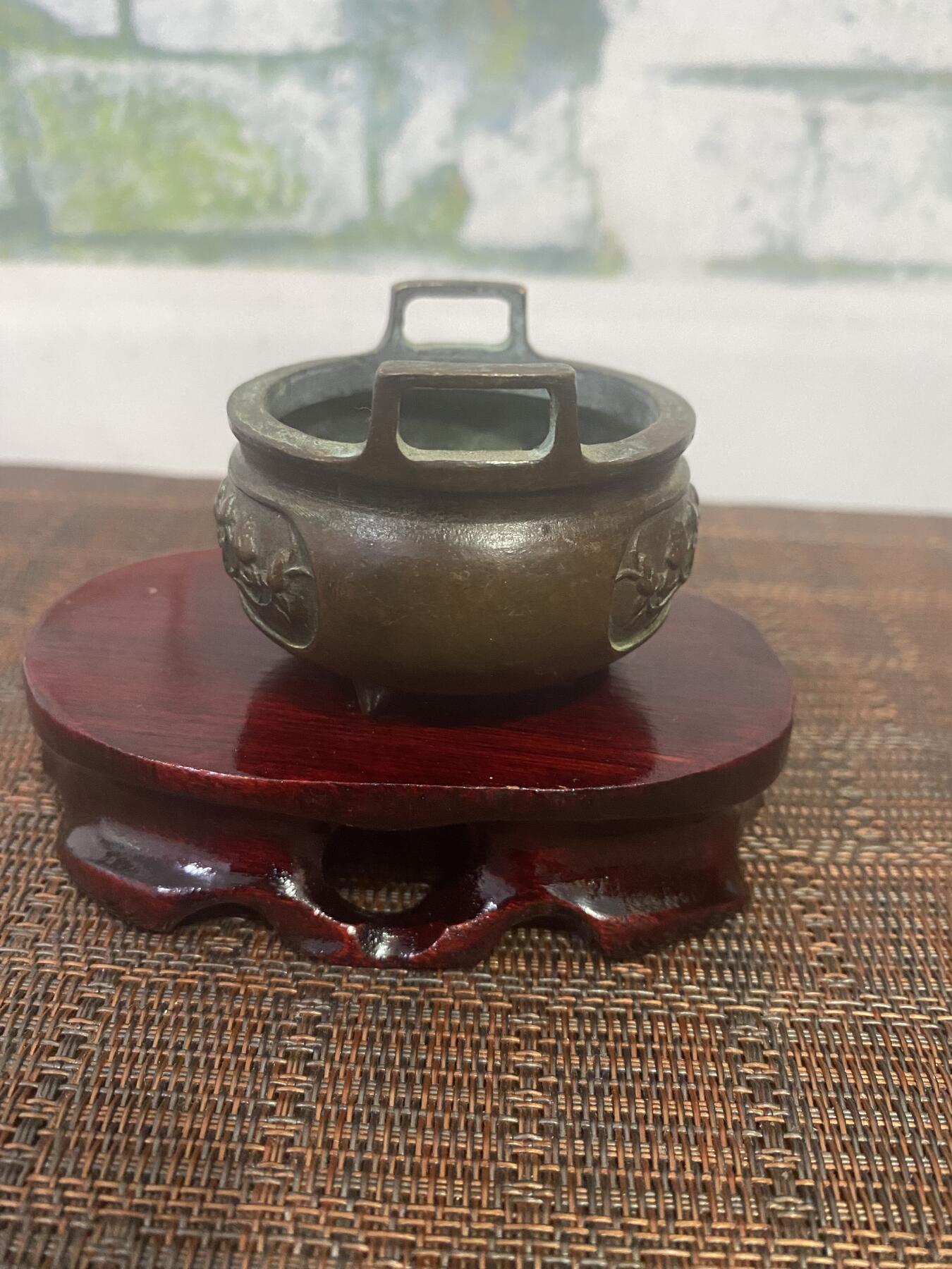 江南站杂件场 铜炉