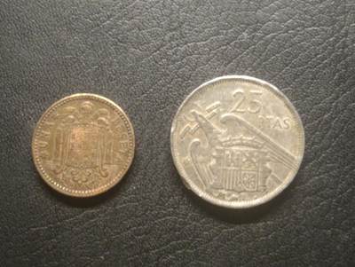 荟藏特别场次第十三期——“社长的硬币堆 精品场次” - 西班牙1+25比赛塔 佛朗哥头像