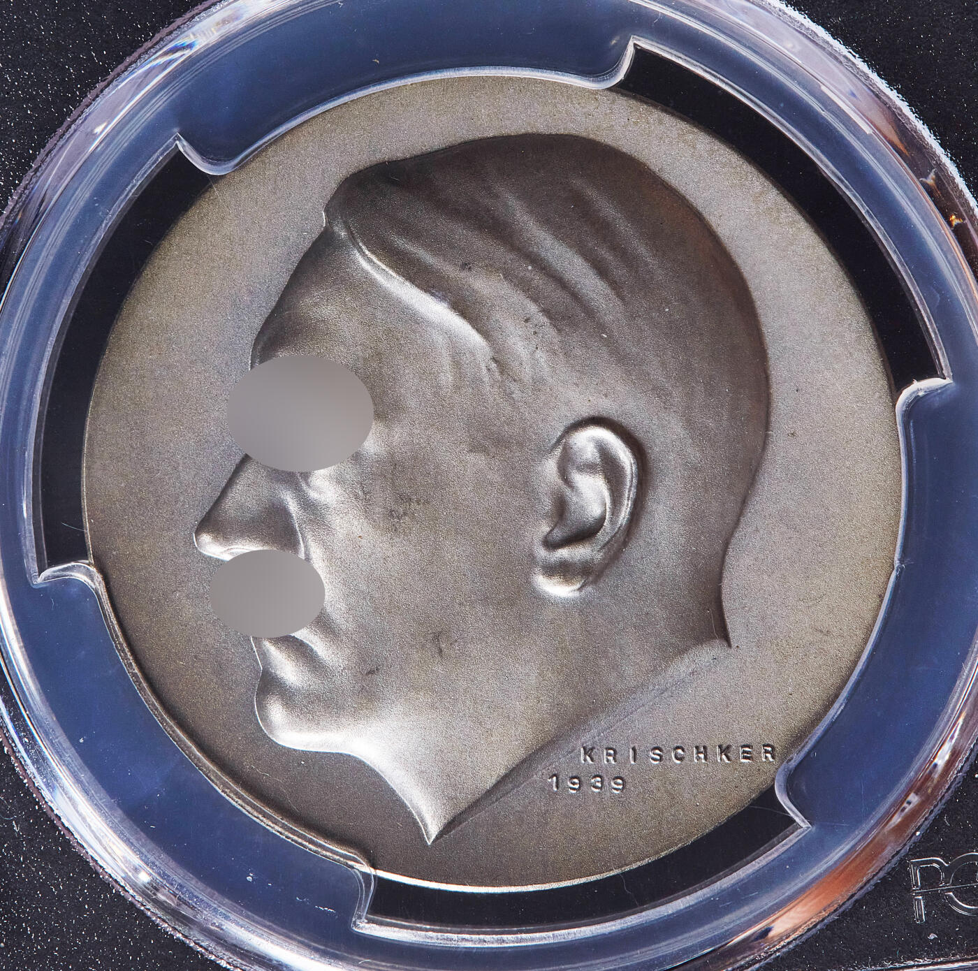 【俄甄集藏】2026年(050)04-01星期三 晚 19:30 全场包邮 德国第三帝国1939年纪念总理50周岁银章，PCGS MS65，高浮雕磨砂工艺，顶级状态，名誉品种，原图联系客服或至官网查询