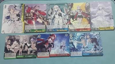 小林卡牌 不寄存 - 妹卡 黑白双翼 碧蓝航线8张