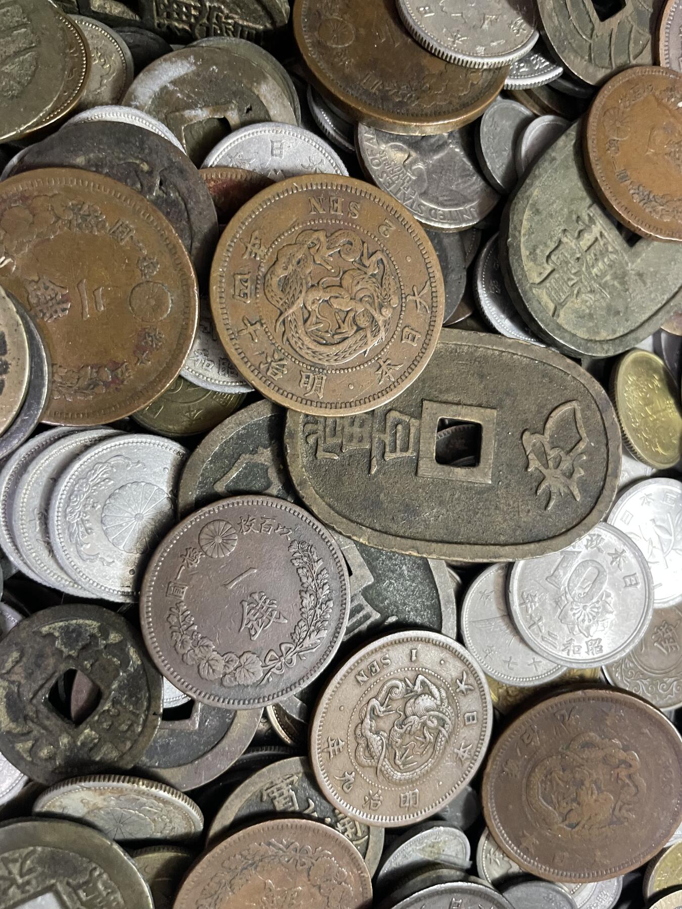 回流0328 日本硬币12斤