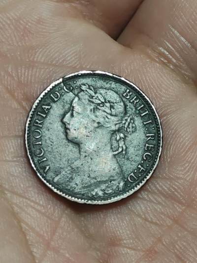 2026年第三十八场(总第二百零七场）外国好品散币场(免佣金) - 英国🇬🇧1886年1法新(维多利亚女王中年桂冠第三版)