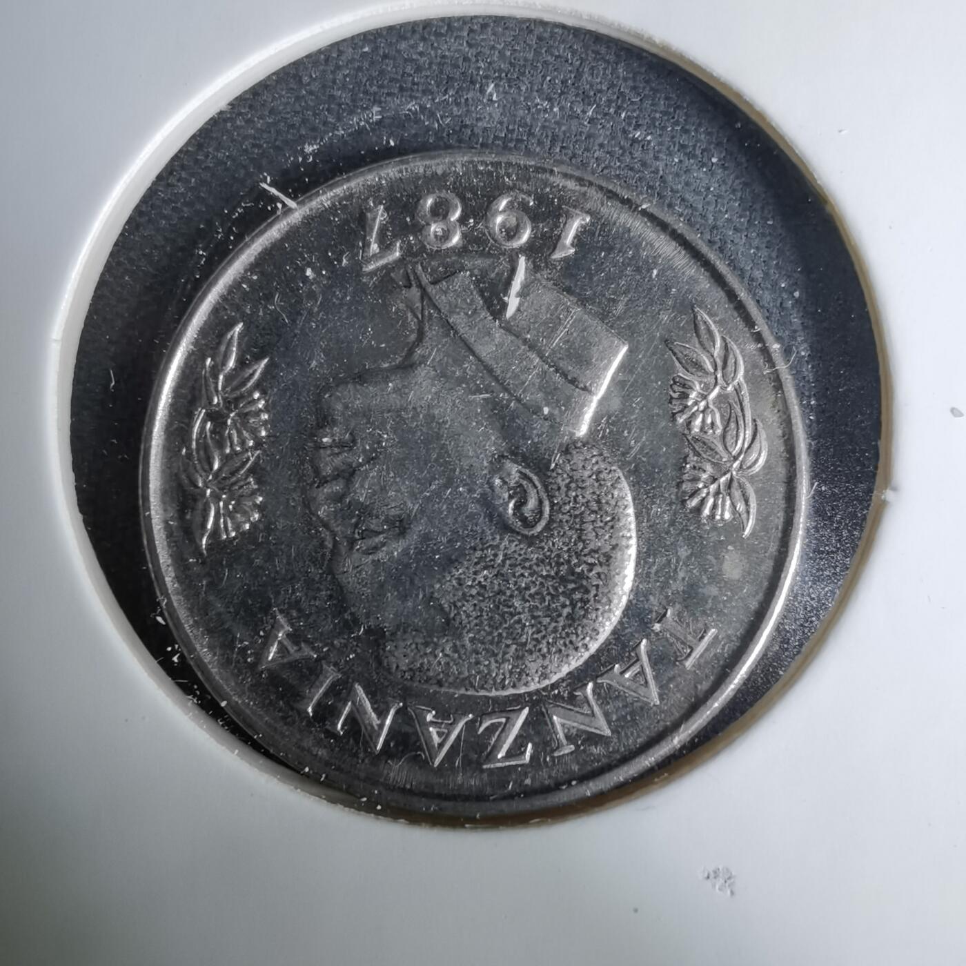 沼泽如烟--第1037场 坦桑尼亚1987年1先令