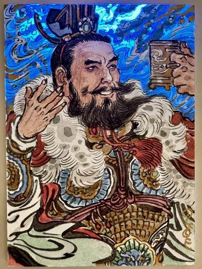 大麦马年第一场 - 李云中手绘 曹操 带特效