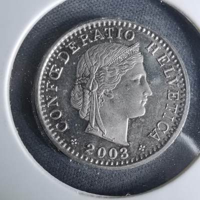 沼泽如烟--第1037场 - 瑞士2003年20生丁