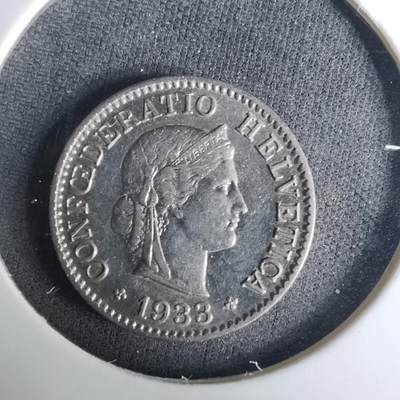 沼泽如烟--第1037场 - 瑞士1933年5生丁