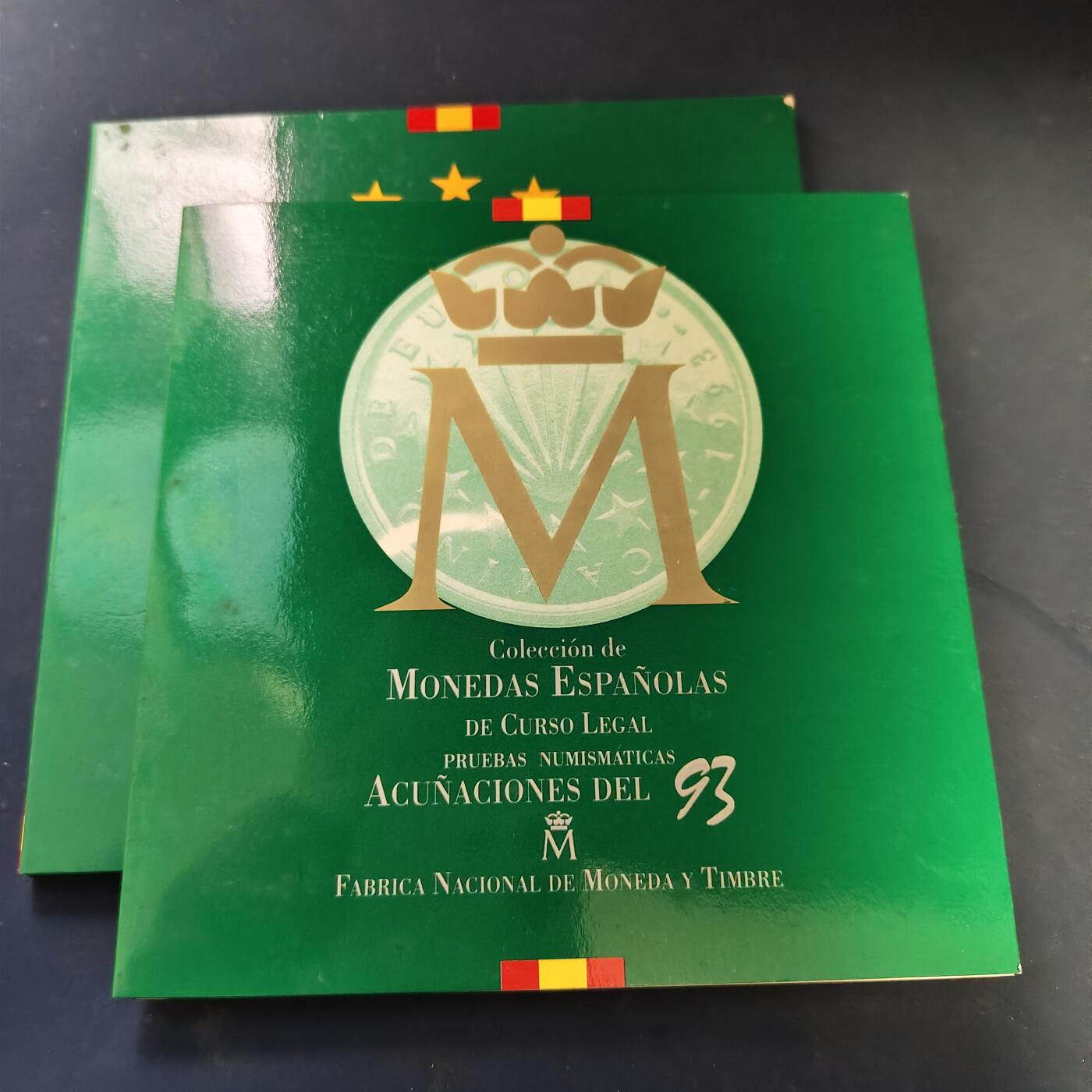 【全场包邮】纯粹捡漏拍517场 西班牙1993年官方封装套币（含6枚纪念币）-MS19