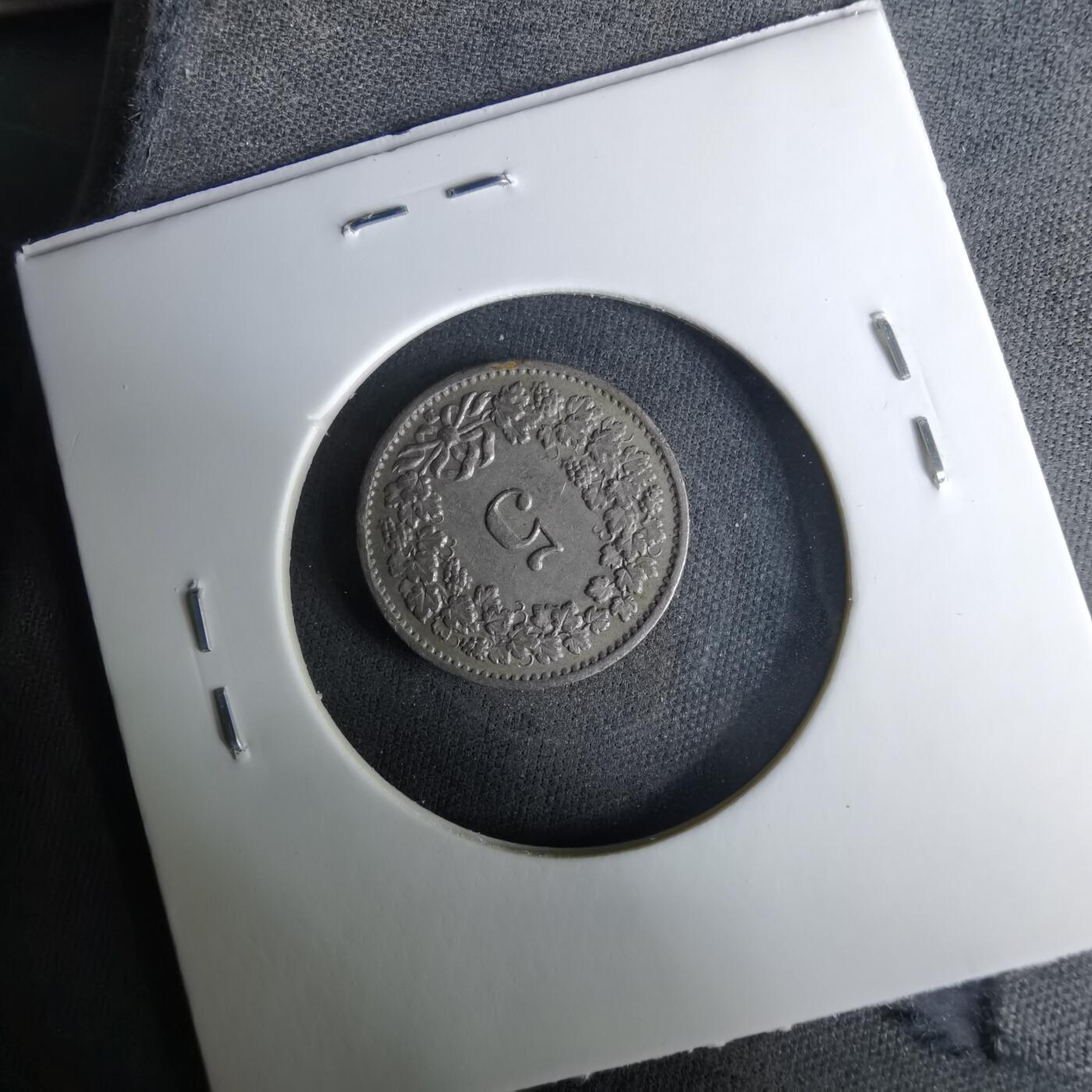 沼泽如烟--第1037场 瑞士1955年5生丁