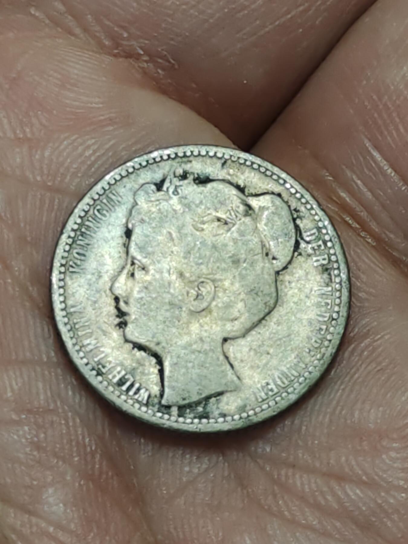 2026年第三十八场(总第二百零七场）外国好品散币场(免佣金) 荷兰🇳🇱1898年25分银币(威廉明娜女王第二版，加冕版首发年，Halberd –长戟标，640银)