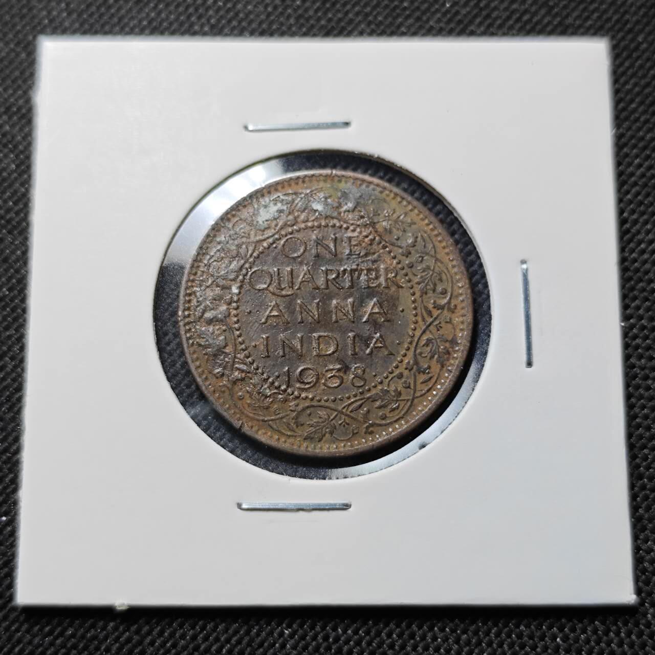 KK钱币收藏小铺  第410期 2月预留时间 周末发货  英属印度铜币