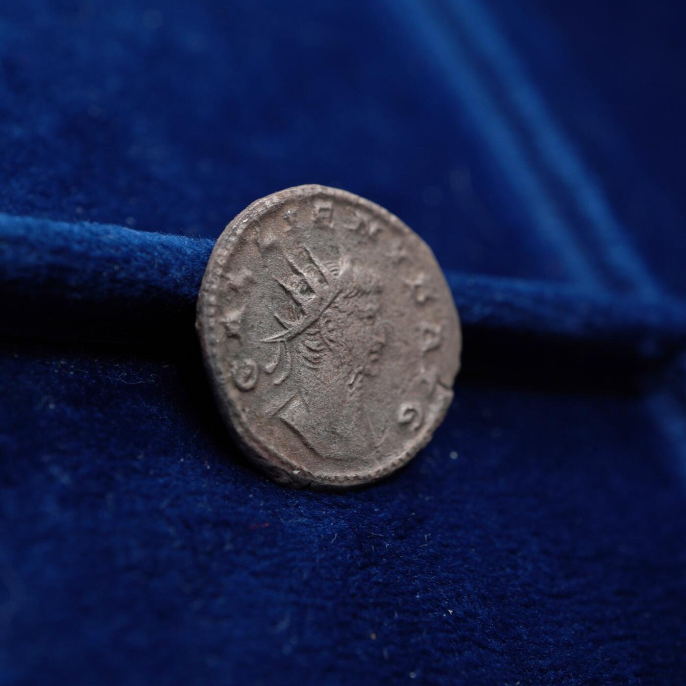 琋语集藏2026年04月欧洲古典打制币拍卖 古罗马帝国-伽里恩努斯银铜合金币