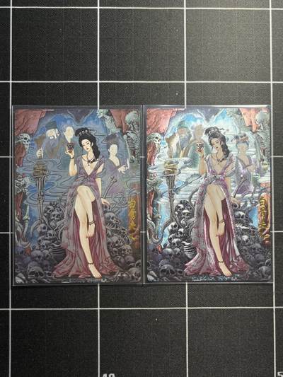 欢迎送拍、零成本上架，释放现金流，合理分配上拍卡品 - 【彩闪、折光】多吉  白骨夫人  奇典工作室