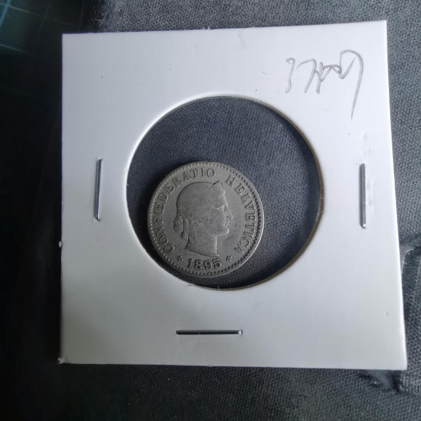 沼泽如烟--第1037场 瑞士1895年5生丁