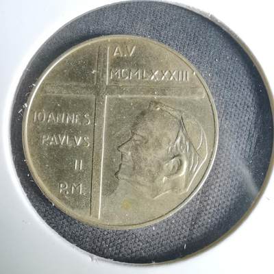 沼泽如烟--第1037场 - 梵蒂冈20里拉纪念币