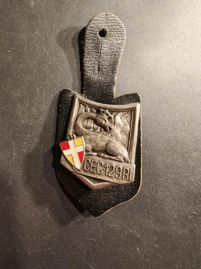 老王徽章第190期 - 法国陆军第129步兵团特种兵训练中心证章