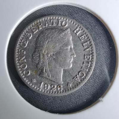 沼泽如烟--第1037场 - 瑞士1926年20生丁