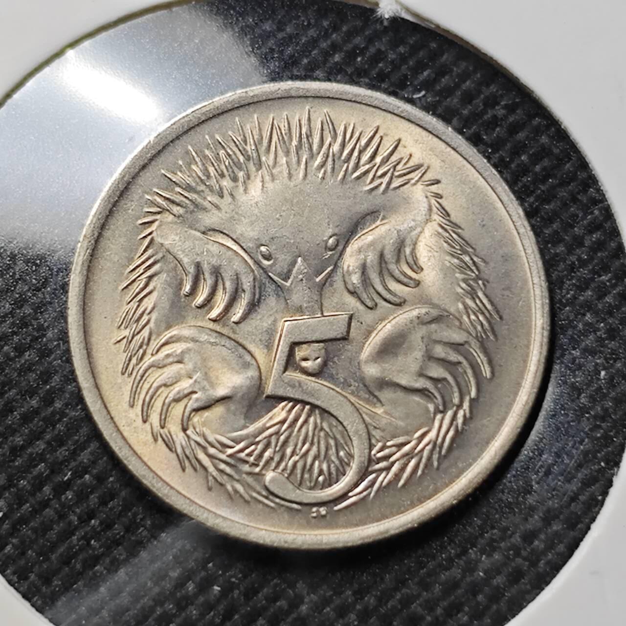 KK钱币收藏小铺  第410期 2月预留时间 周末发货  澳大利亚5分 好品