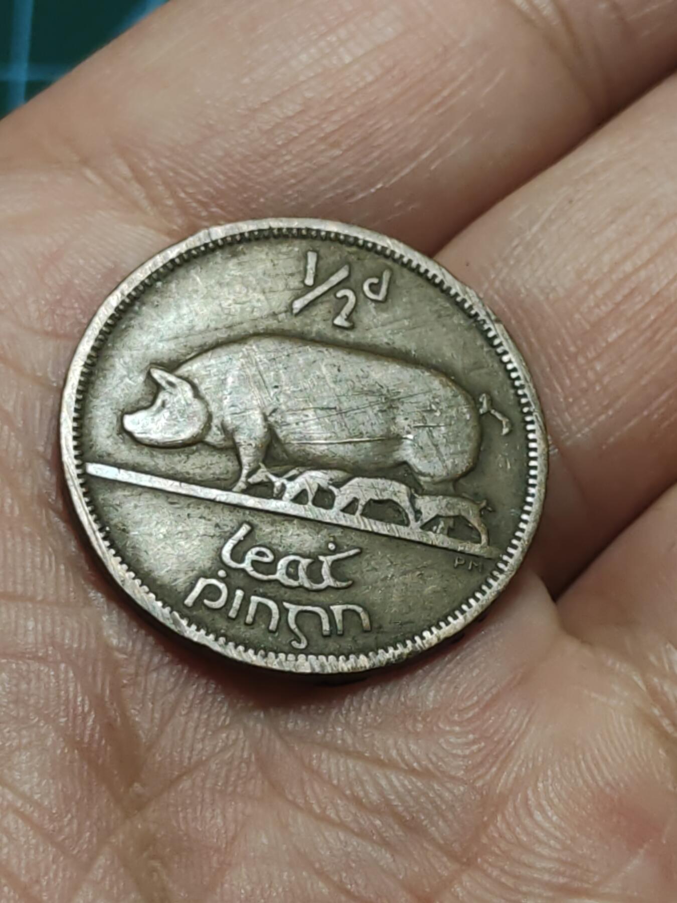 2026年第三十八场(总第二百零七场）外国好品散币场(免佣金) 爱尔兰🇮🇪1940年半便士(共和国时期第一套)