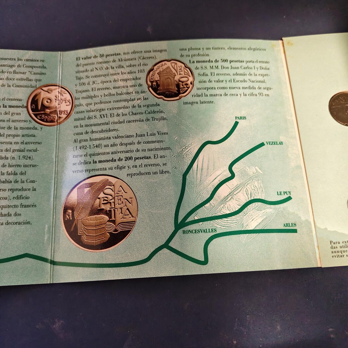 【全场包邮】纯粹捡漏拍517场 西班牙1993年官方封装套币（含6枚纪念币）-MS19