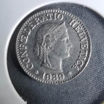 沼泽如烟--第1037场 - 瑞士1939年10生丁