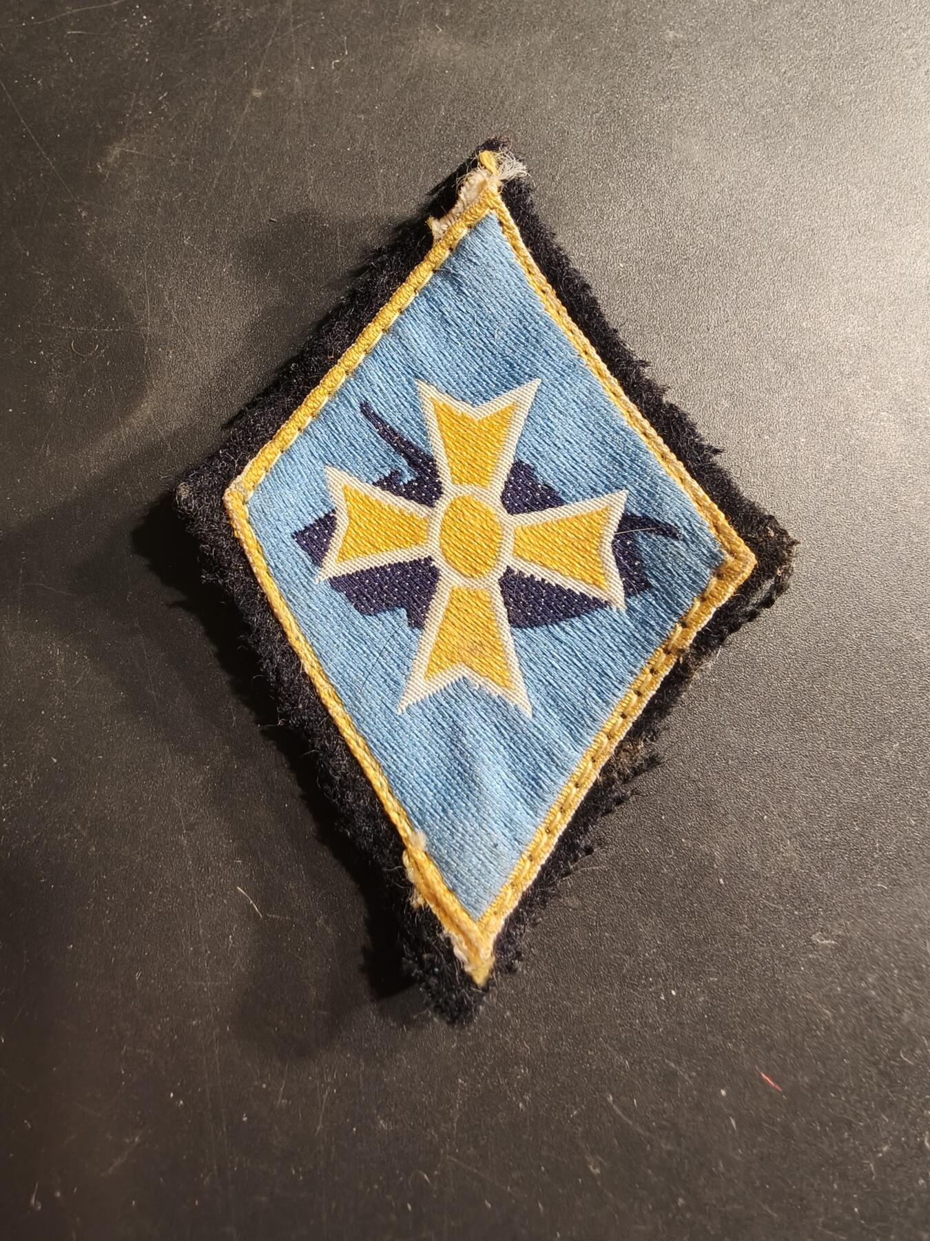 老王徽章第190期 法国陆军第1装甲师臂章