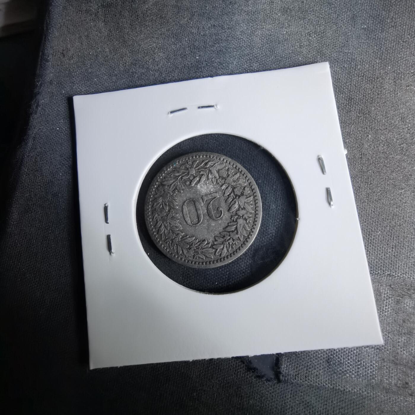 沼泽如烟--第1037场 瑞士1885年20生丁