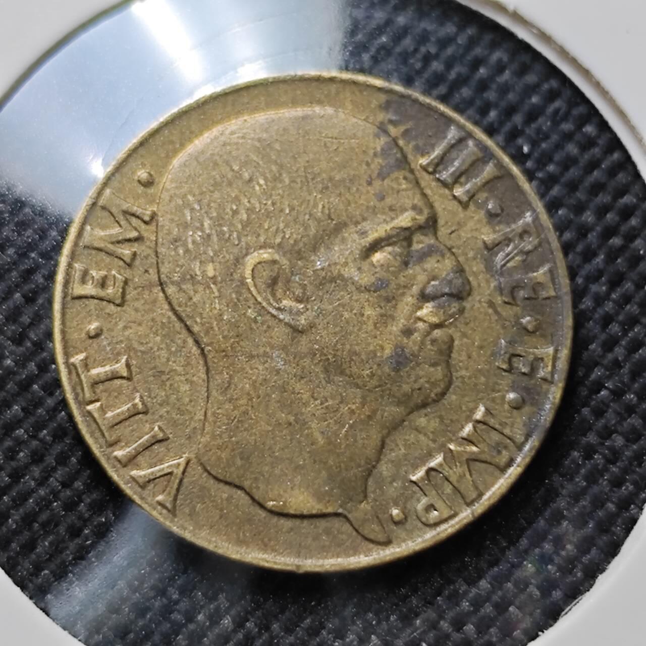 KK钱币收藏小铺  第410期 2月预留时间 周末发货  意大利5分