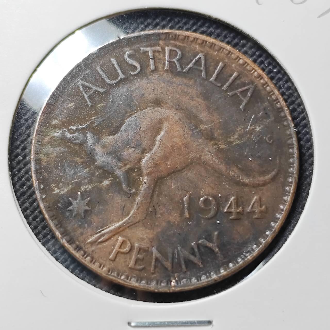 KK钱币收藏小铺  第410期 2月预留时间 周末发货  澳大利亚1便士铜币