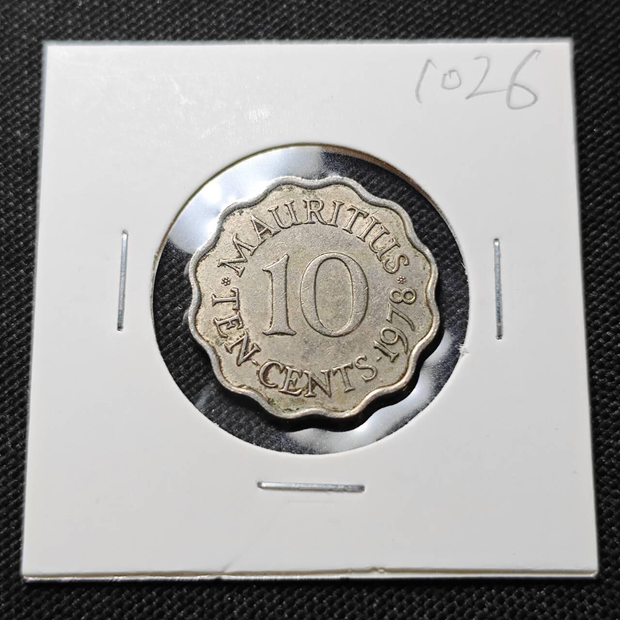 KK钱币收藏小铺  第410期 2月预留时间 周末发货  1978英属塞浦路斯10分