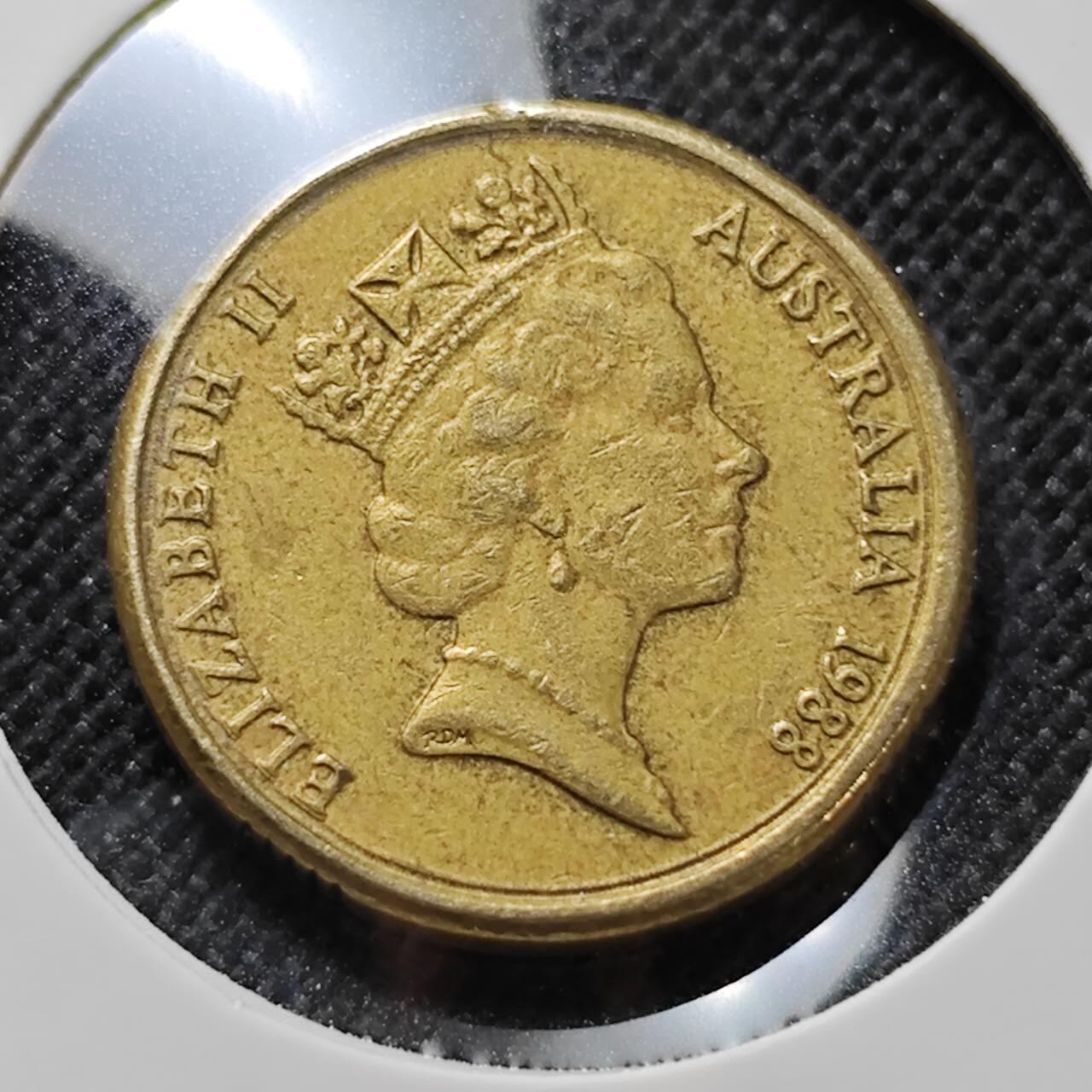 KK钱币收藏小铺  第410期 2月预留时间 周末发货  澳大利亚2元