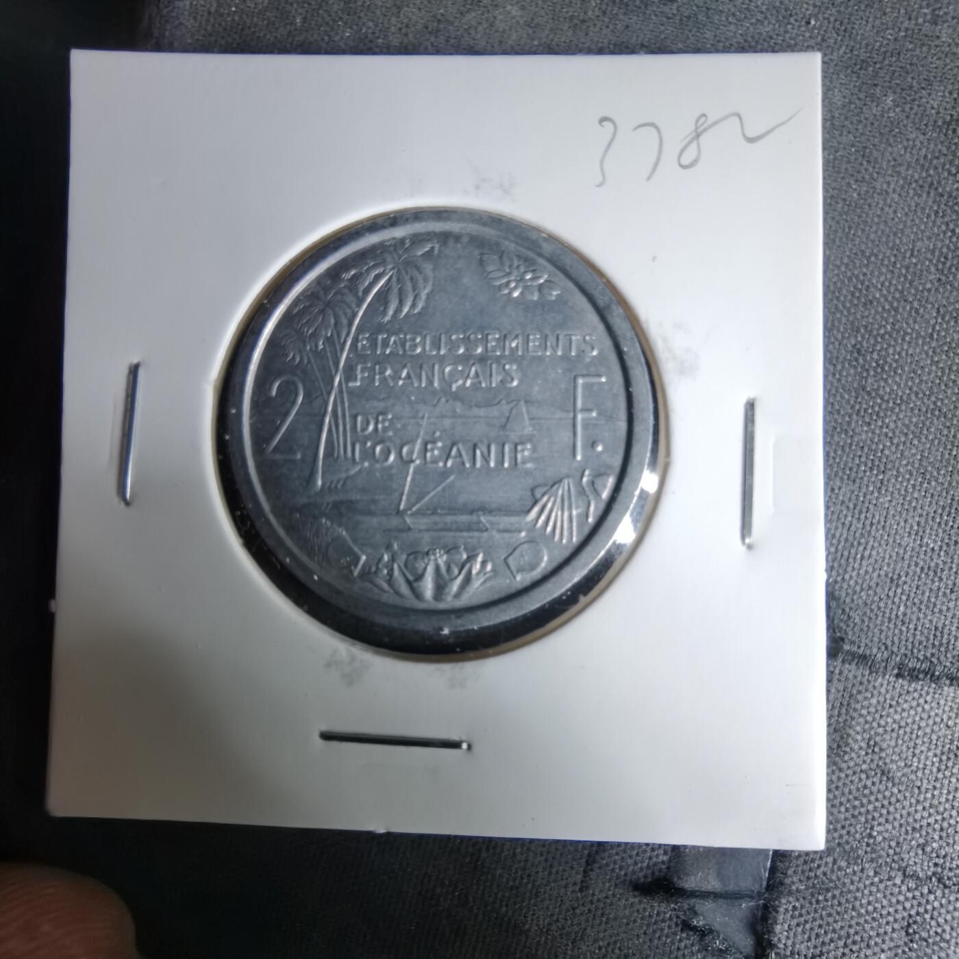 沼泽如烟--第1037场 法属大洋洲1949年2法郎