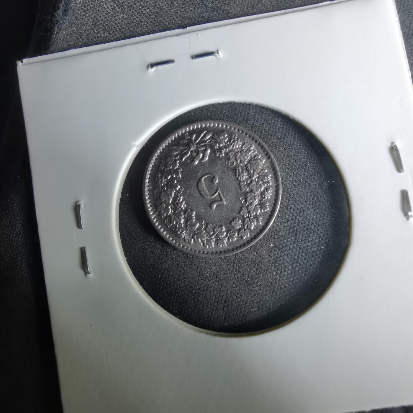 沼泽如烟--第1037场 瑞士1936年5生丁