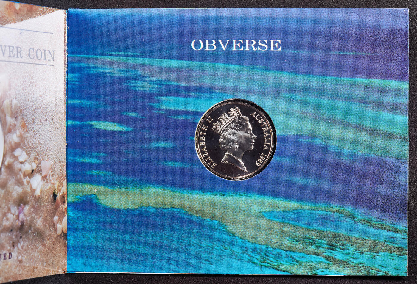 【俄甄集藏】2026年(050)04-01星期三 晚 19:30 全场包邮 澳大利亚1989年行政区系列-昆士兰州10元册装银币，带证，重20克，925银，发行量48929枚