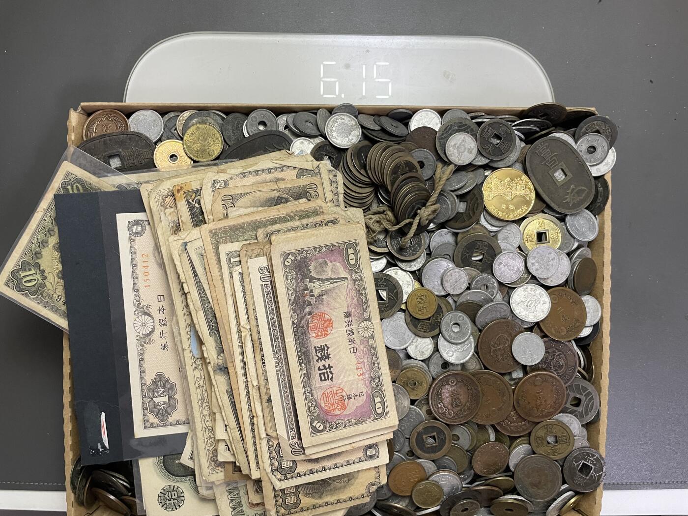 回流0328 日本硬币12斤