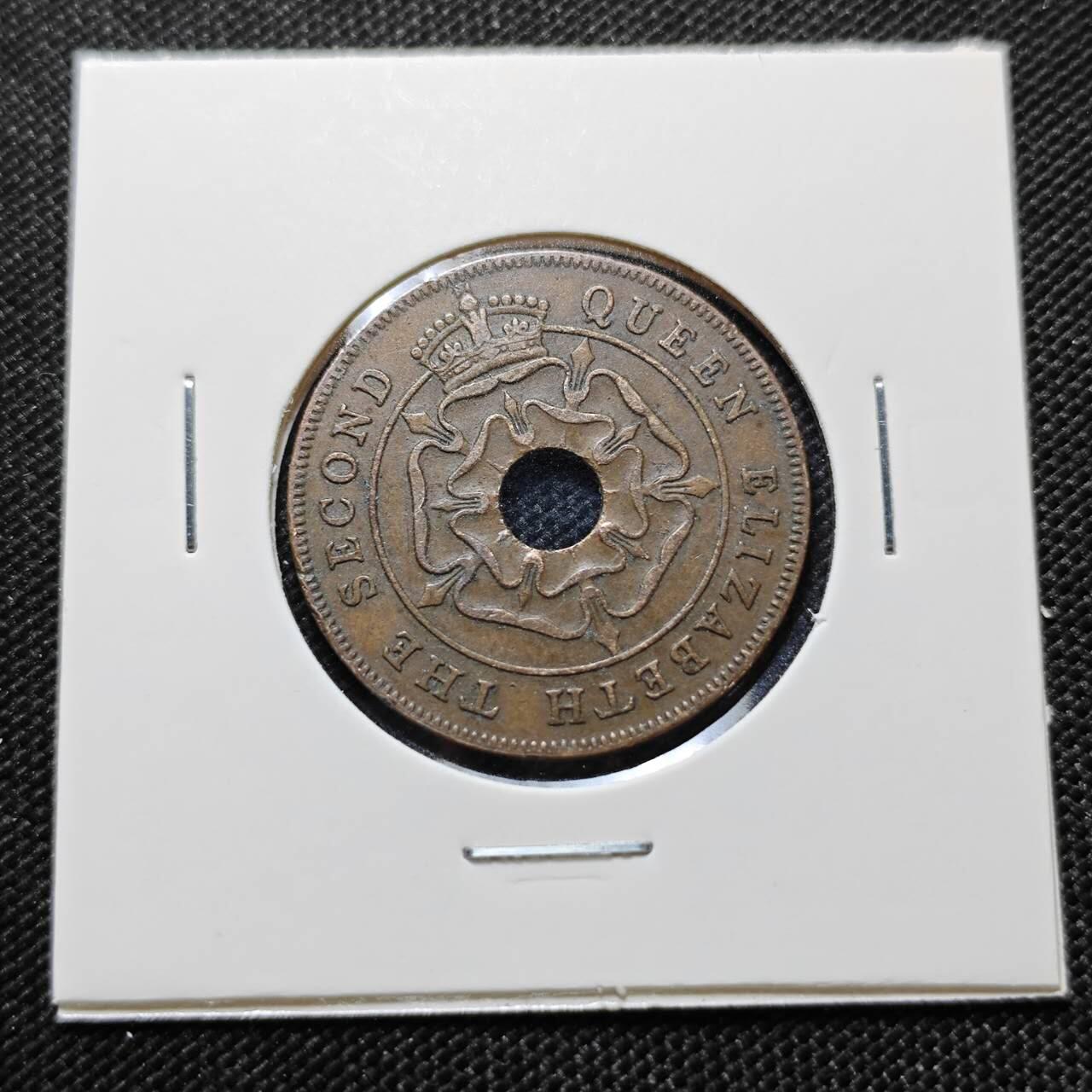 KK钱币收藏小铺  第410期 2月预留时间 周末发货  罗得西亚1便士铜币