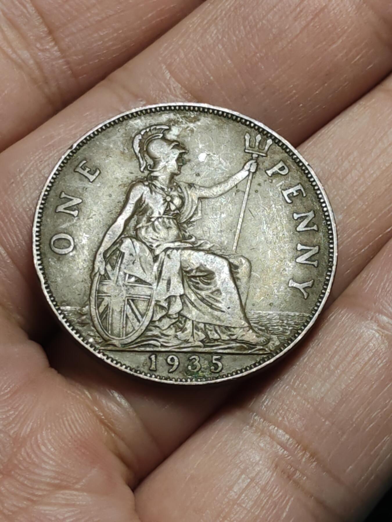 2026年第三十八场(总第二百零七场）外国好品散币场(免佣金) 英国🇬🇧1935年1便士(乔治五世第三版)